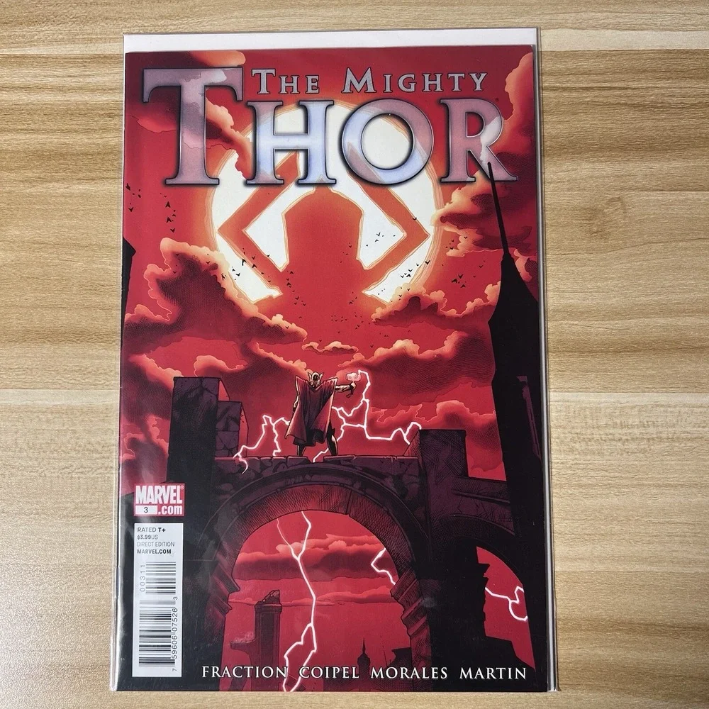 The Mighty Thor #3 2011 Marvel Comic Book Fraction